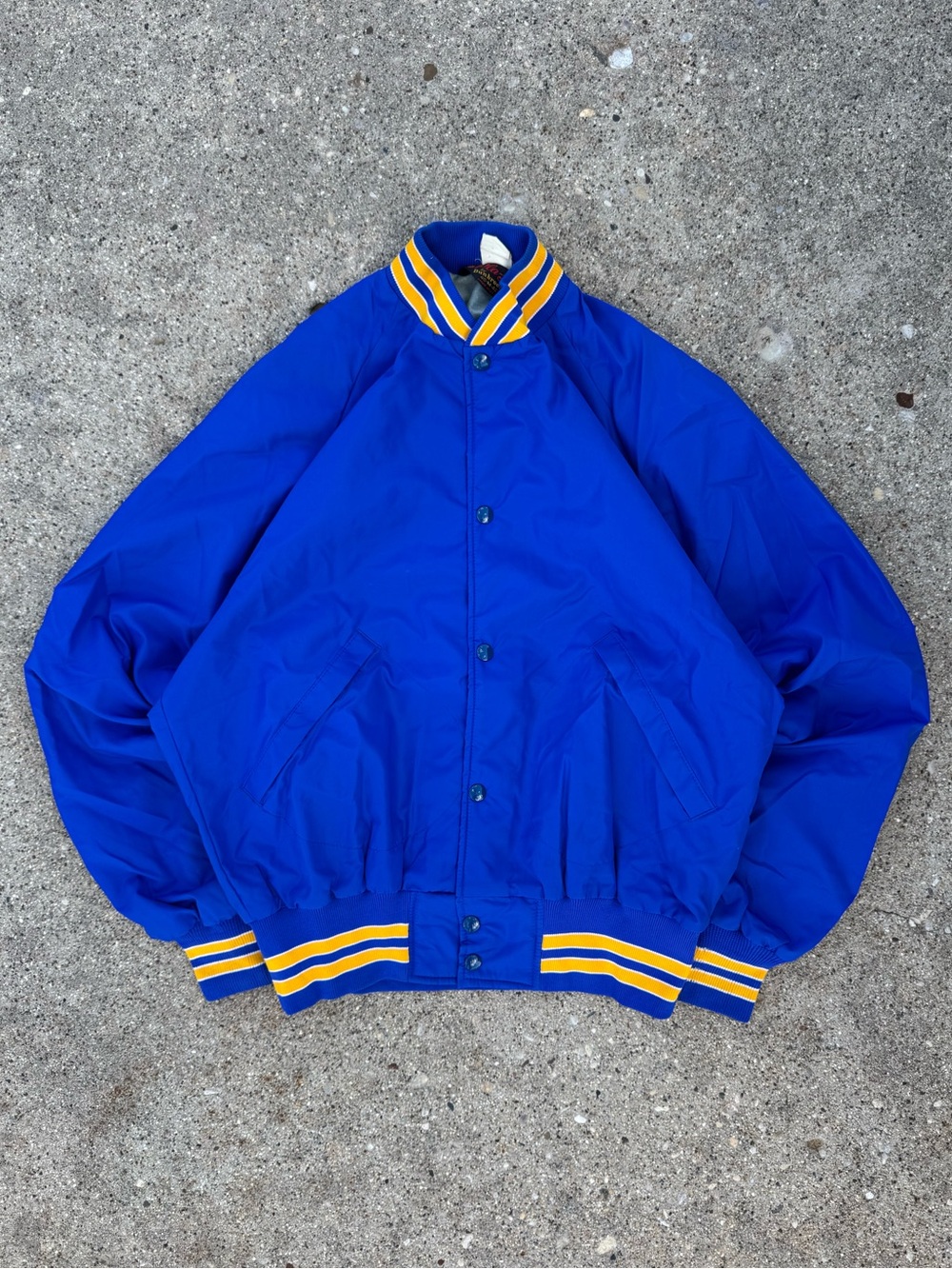 Vintage Plain Jane Letterman Jacket